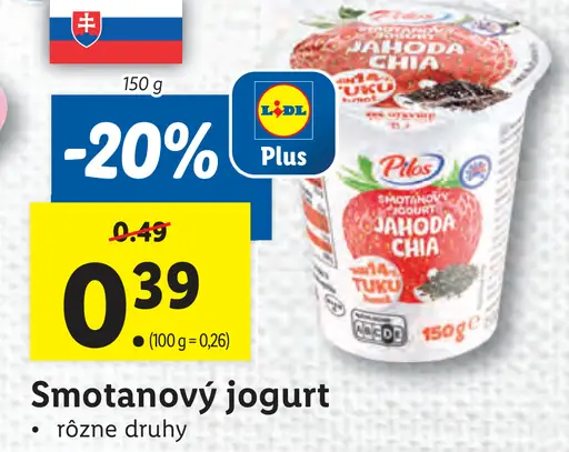 Pilos Smotanový jogurt