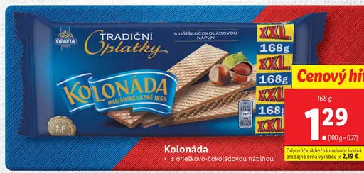 Kolonáda Tradičné oplátky