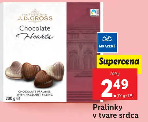 J.D. Gross čokoládové pralinky