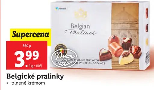 Belgické praliniek