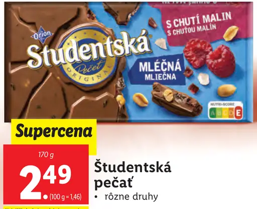 ORION ŠTUDENTSKÁ PEČAŤ