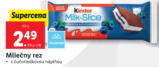 Kinder Milk-Slice
