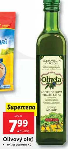 Oliveta Olivový olej