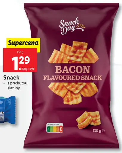 Snack Bacon Flavoured