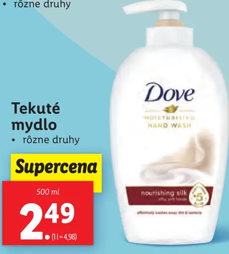 Dove Tekuté mydlo