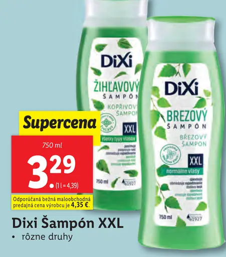 Dixi šampón XXL