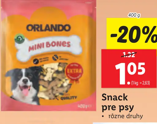 Orlando Snack pre psy