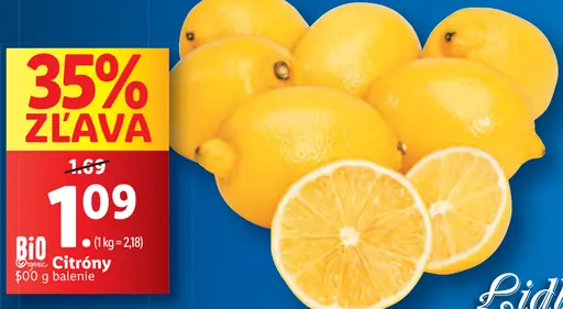 BIO Citróny