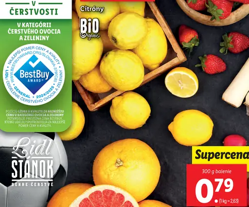 BIO Citróny