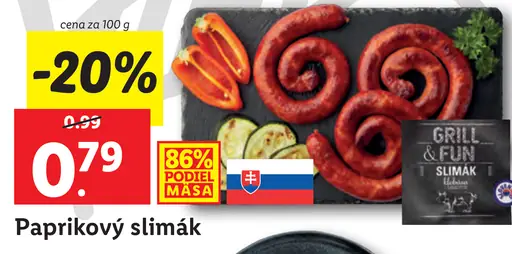 Paprikový slimák
