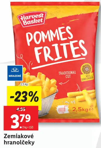Harvest Basket pommes frites