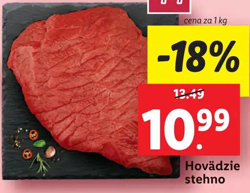 Hovädzie stehno