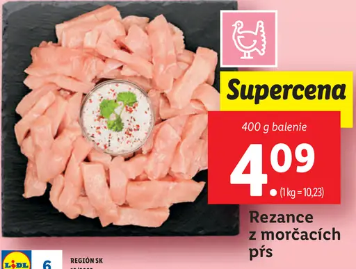Rezance z morčacích pŕs
