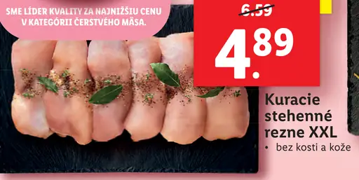 Kuracie stehnenné rezne XXL