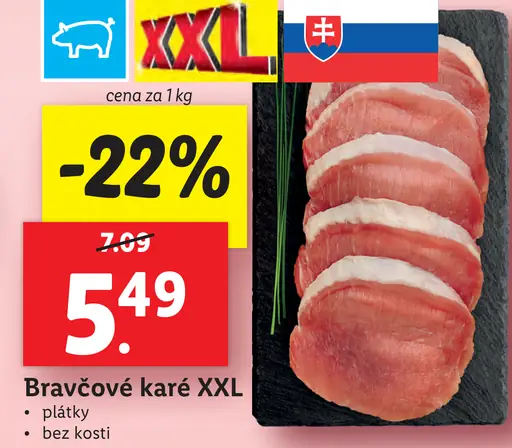 Bravčové karé XXL