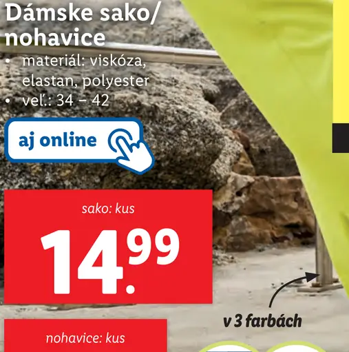 Esmara Dámske sako