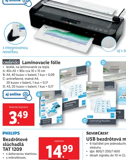 Crelando Laminovacie fólie