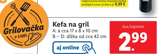 Kefa na gril