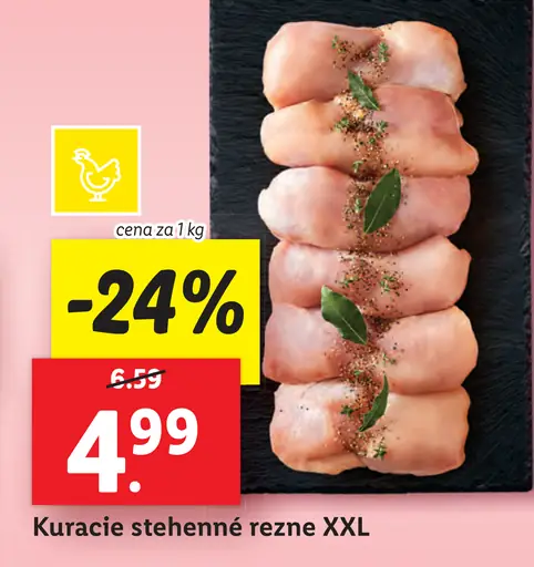 Kuracie stehenné rezne XXL