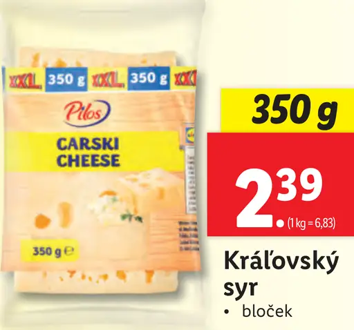 Pilos Kráľovský syr