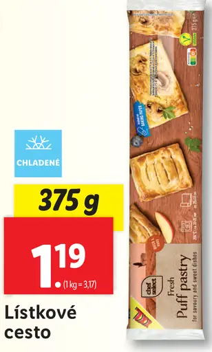 Chef Select Lístkové cesto
