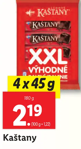 XXL kaštany