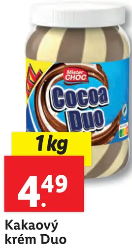 Choco duo kakaový krém