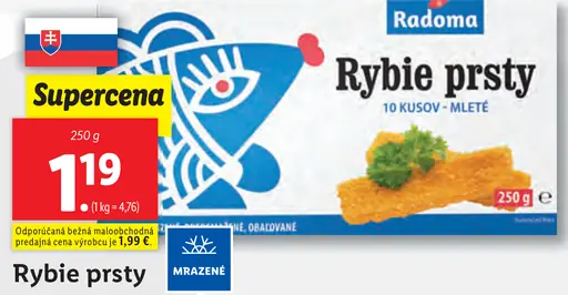 Radoma Rybí prsty