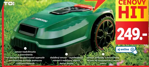 PARKSIDE Robotická kosačka City Smart 20 V