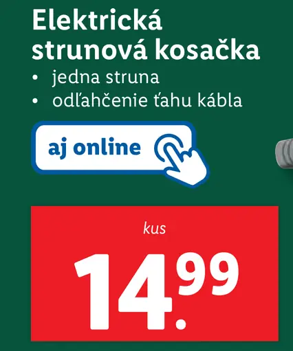 PARKSIDE Elektrická strunová kosačka
