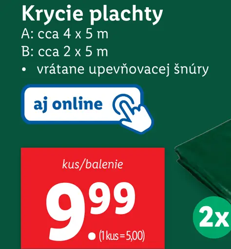 Krycia plachty