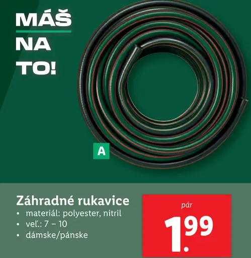 Záhradné rukavice