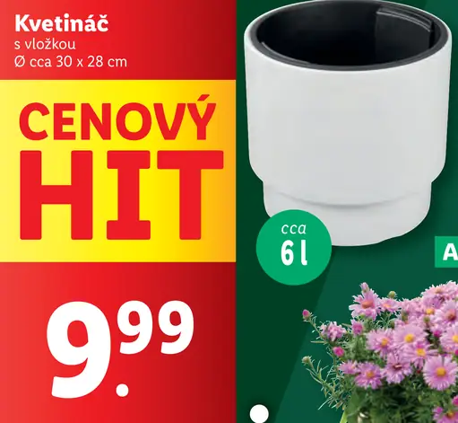Kvetináč s vložkou