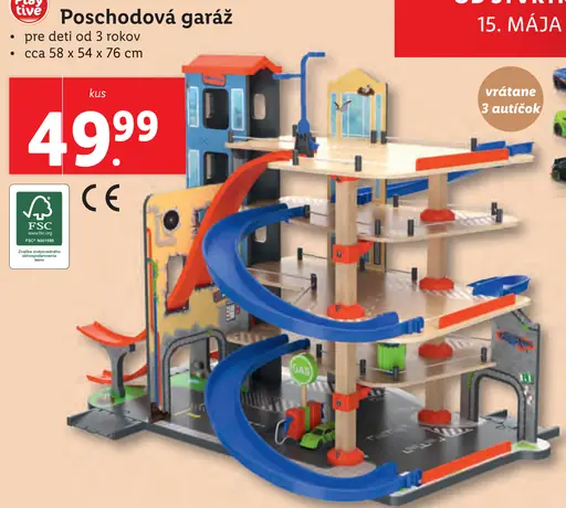 Playtive Poschodová garáž