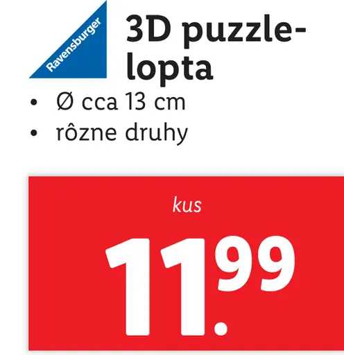 Disney 3D puzzle-lopta