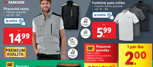 Parkside Pracovná vesta