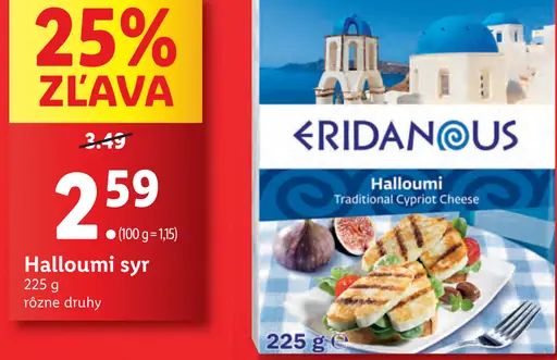 Eridanous Halloumi syr