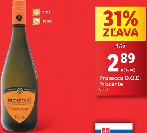 Prosecco D.O.C. Frizzante
