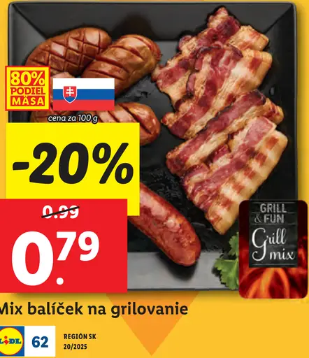 Mix balíček na grilovanie