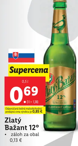 Zlatý Bažant 12°