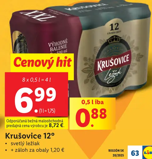 Krušovice Original 10°
