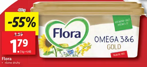 Flora Gold Omega 3&6
