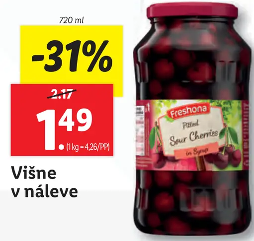 Freshona Višne v náleve