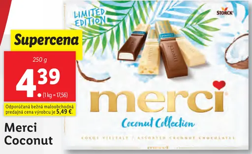 Storck Merci Coconut