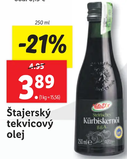 Štajerský tekvicový olej