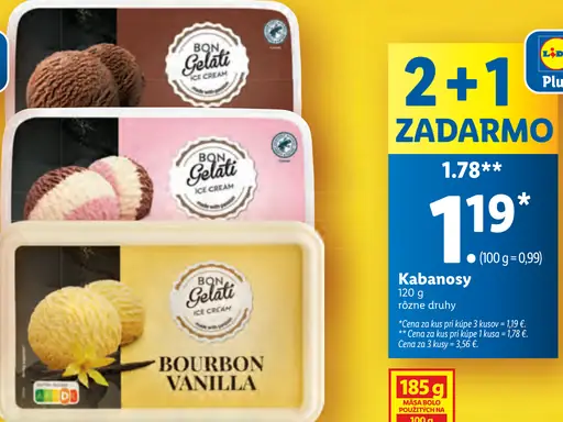 Bon Gelati Zmrzlina