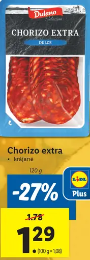 Dulano Chorizo extra