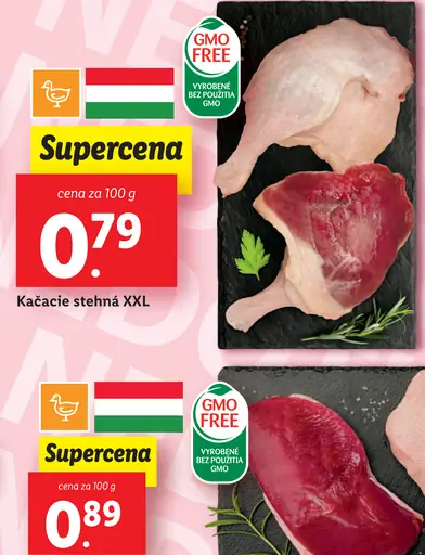 Kačacie stehná XXL