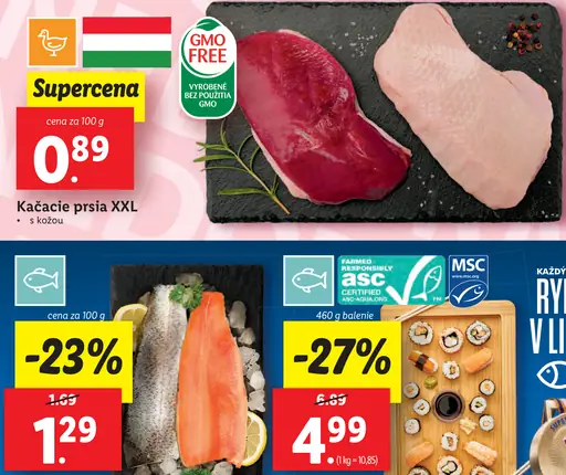 Kačacie prsia XXL