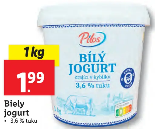 Pilos Biely jogurt